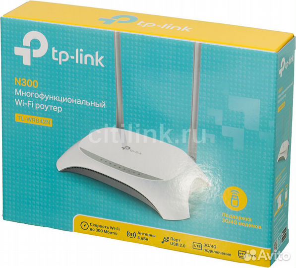 Wi-Fi роутер TP-link TL-WR842N