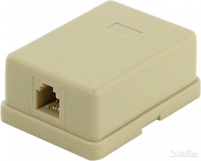 Розетка телефонная RJ-12 (6P4C)