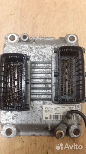 Блок управления двигателем Opel Corsa C хетчбэк