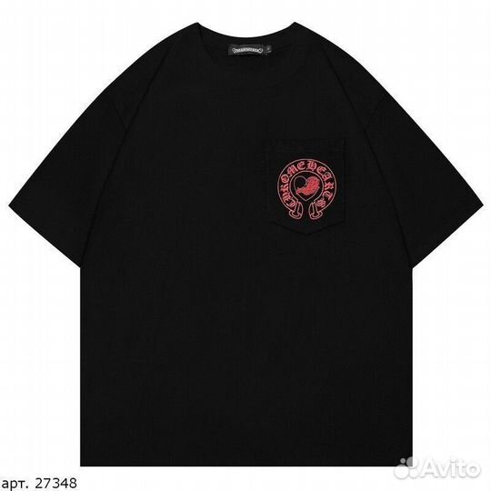 Футболка Chrome Hearts Черная