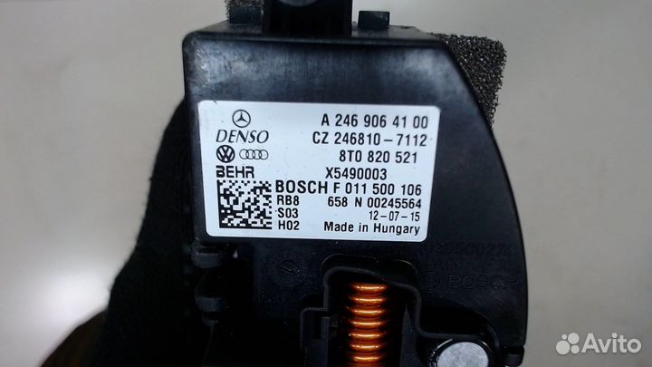 Сопротивление отопителя Audi A4 (B8) Allroad, 2012