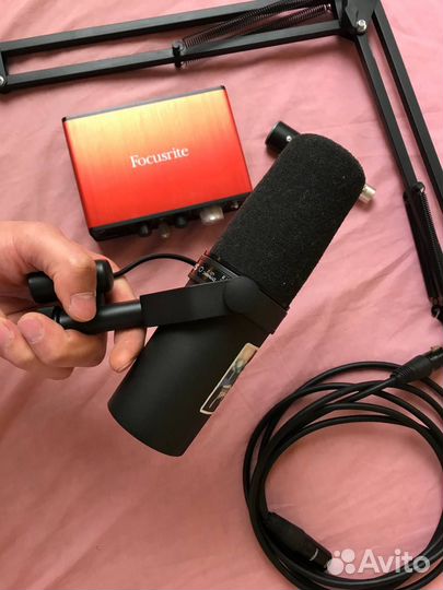 Микрофон shure Sm7b Оригинал Мексика