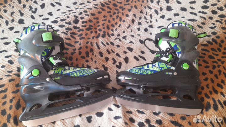 Коньки детские раздвижные 30 33