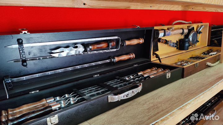 Подарочный набор с шампурами