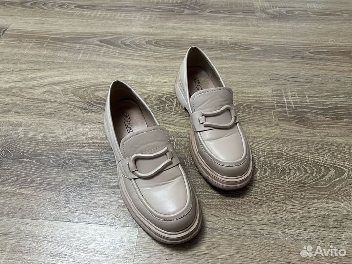 Лоферы бежевые Rio Fiore 41 р-р