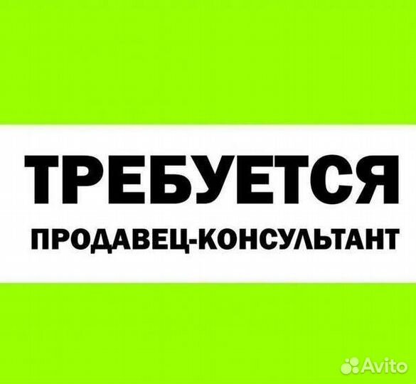 Продавец консультант