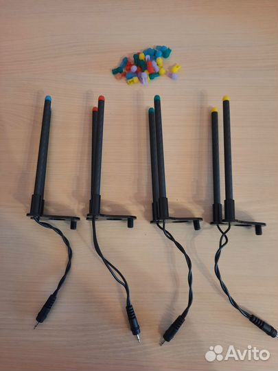 Боковые электронные держатели удилищ