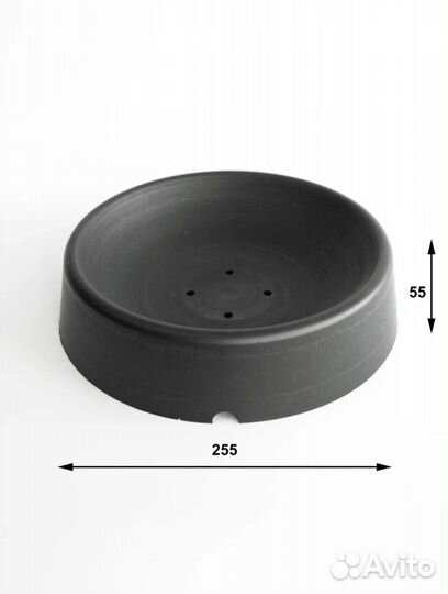 Гнездо для голубей 240 мм (чёрное)