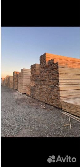Пиломатериал Доска обрезная Брус