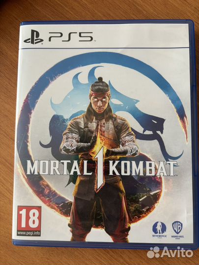 Mortal kombat 1 ps5, диск