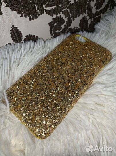 Чехол на iPhone 6/6s глиттер