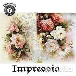 Декупажные карты цветочные