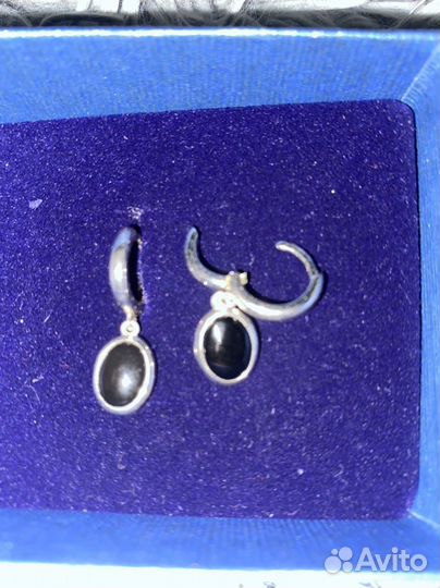 Серебряные серьги
