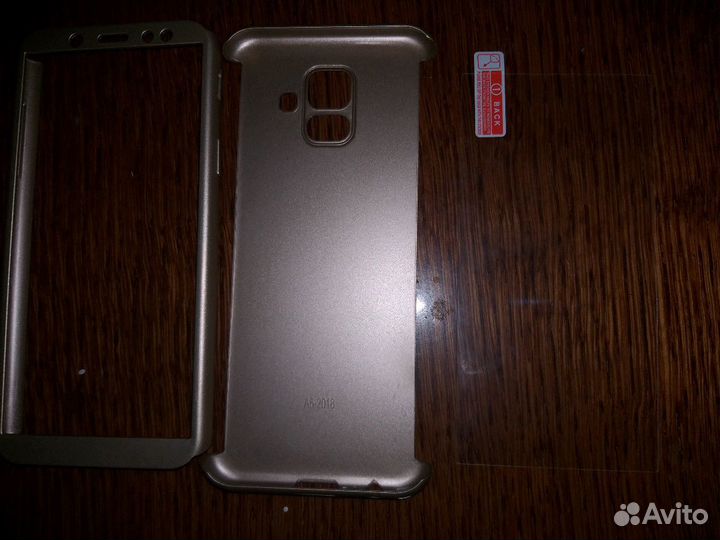 Чехол для телефона samsung A 6,золотой