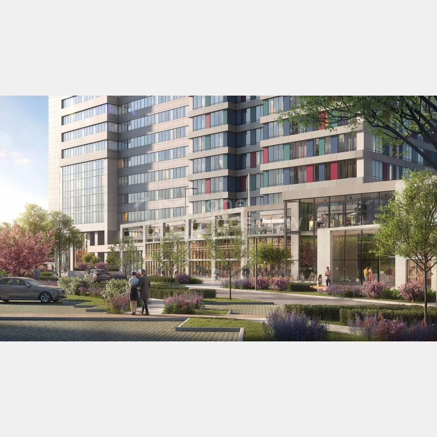 3-к. квартира, 80,3 м², 22/51 эт.