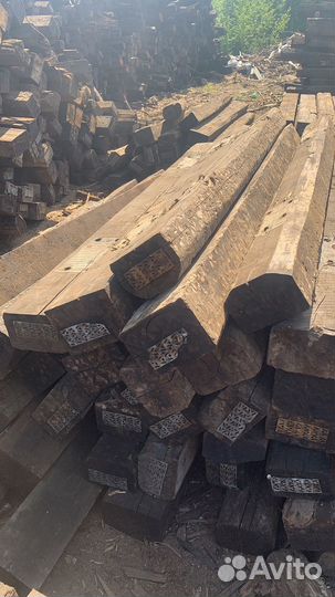 Шпалы деревянные