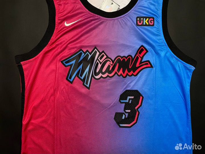 Джерси Дуэйн Уэйд (нашивка) цветная