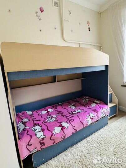 Кровать детская 3-х уровневая