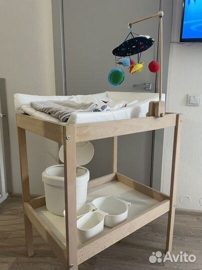Пеленальный столик IKEA + все необходимое