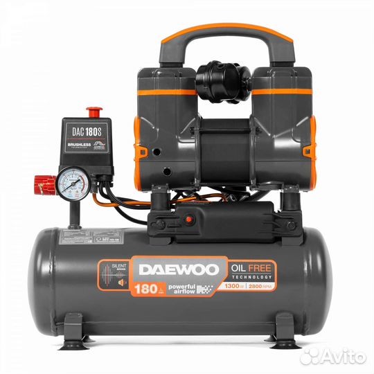 Поршневой компрессор daewoo DAC 180S