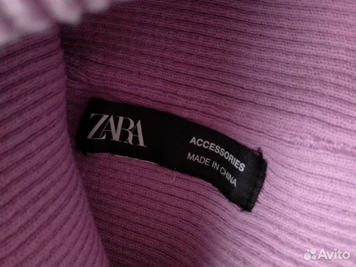 Шапка бини вязаная детская демисезонная 7л zara