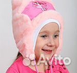 Зимняя шапка Нюша
