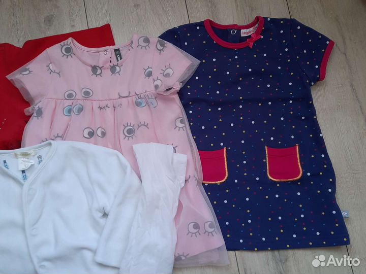 Вещи пакетом на девочку 1 годик