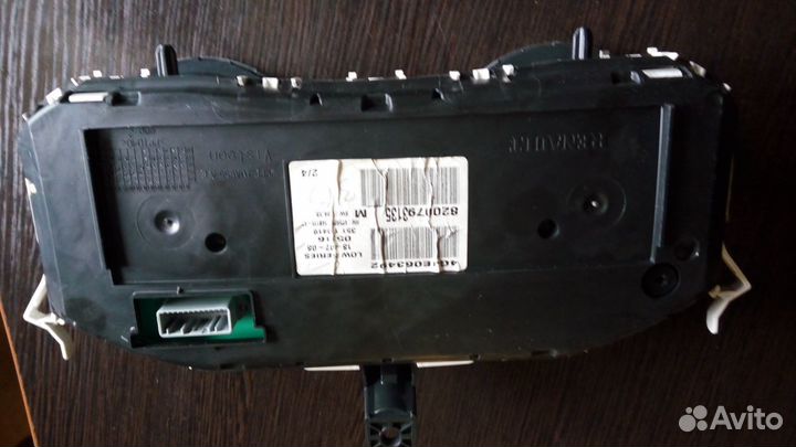 Щиток приборов Рено Меган 2 8200793135 2008г МКПП