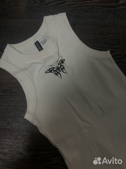 Платье женское короткое без рукавов