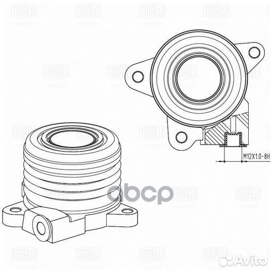 Подшипник выжим. haval H6/hover H6 1.5 12- CT 3007