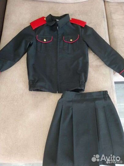 Школьная казачья форма для девочки