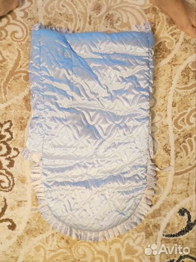 Конверт на выписку для мальчика зимний