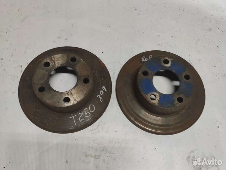 Диск тормозной задний Шевроле Авео Т250