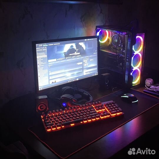 Игровой компьютер RTX 3060 Ryzen 5 16gb