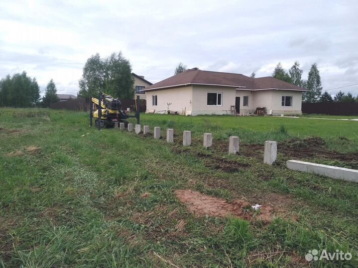 Забивные жб сваи железобетонные фундамент