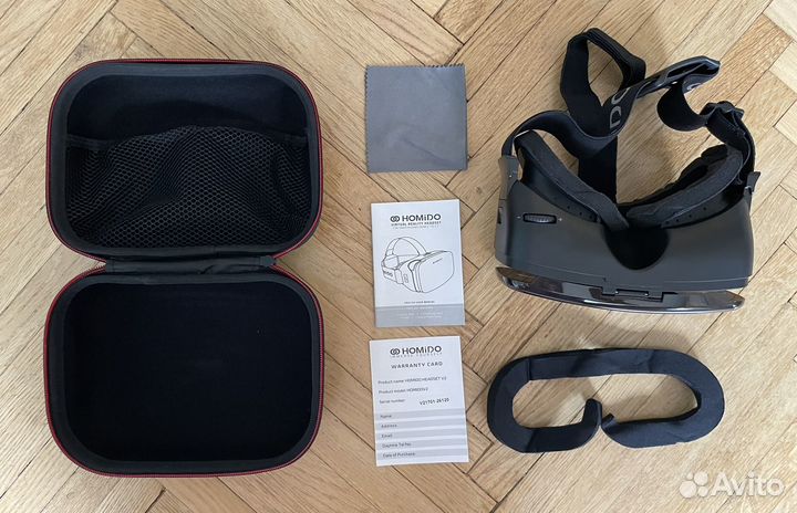 Очки виртуальной реальности Homido headset v2