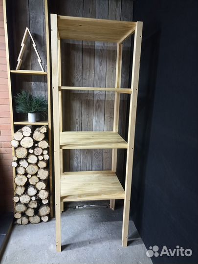 Стеллаж деревянный