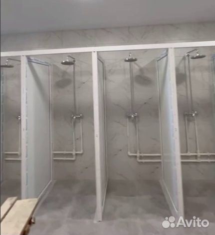 Перегородки для душа пвх