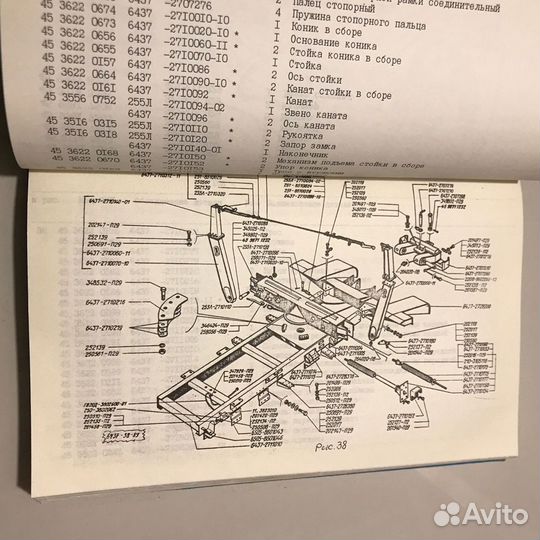 Каталог деталей и сборных единиц