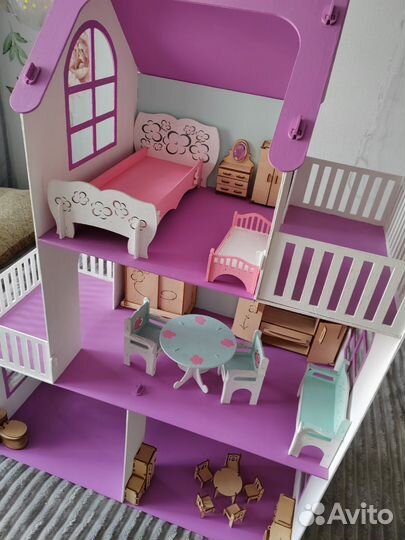 Домик кукольный+качеля