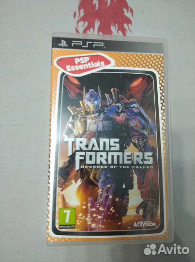 Диск PSP Трансформеры(Transformers RotF)