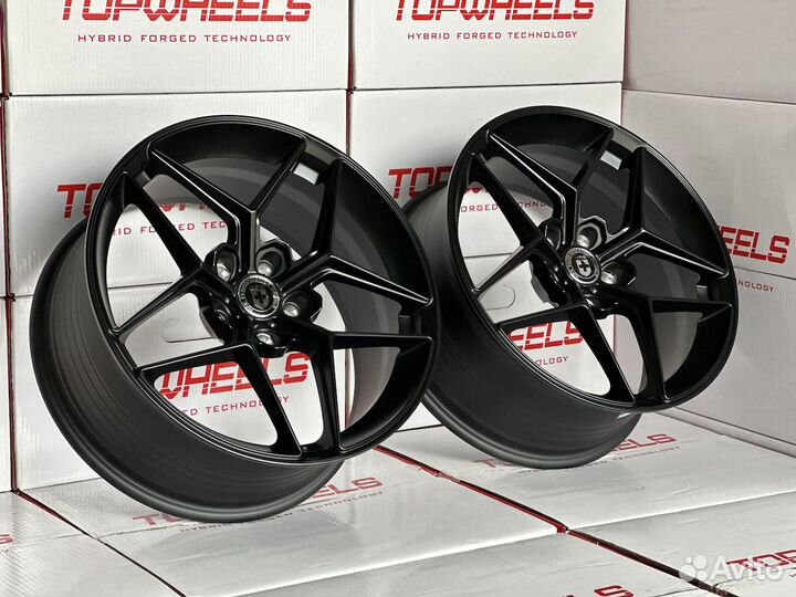 Диски SRL F122 18 8.0J +35 5x108 вес 8.2kg Black