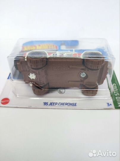 Машинка hot wheels '95 Jeep Cherokee TH