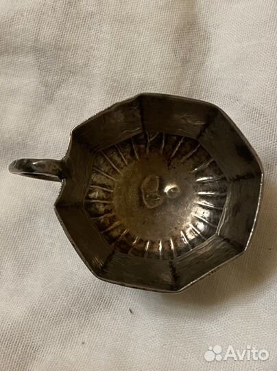 Редкая чарка, серебро 84, 1774 г