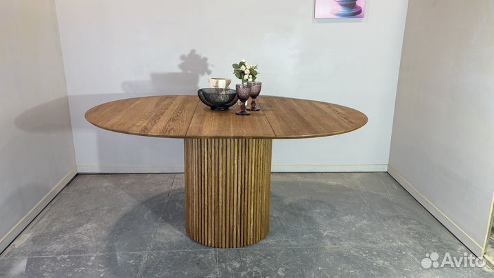 Стол кухонный раздвижной круглый 