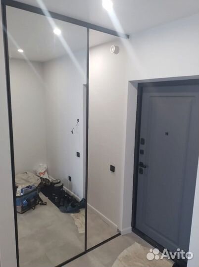 Двери купе для шкафа зеркальные