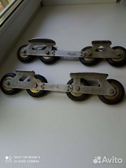 Роликовые коньки СССР