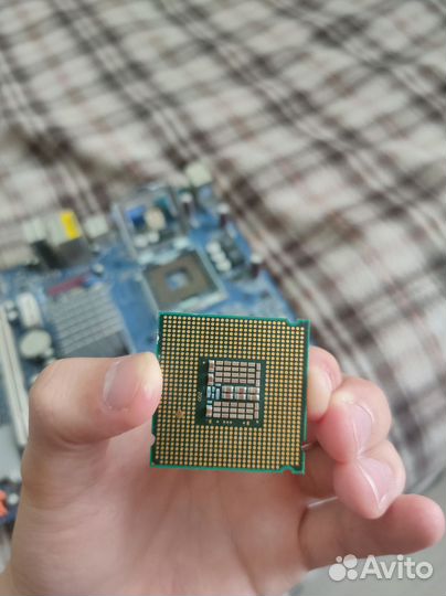 Процессор intel xeon 5440 с платой и памятью