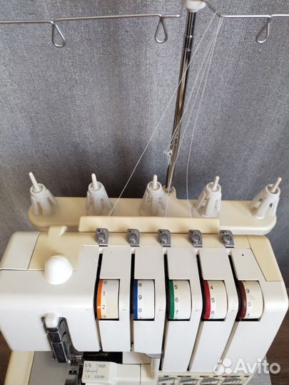 Коверлок merrylock 007