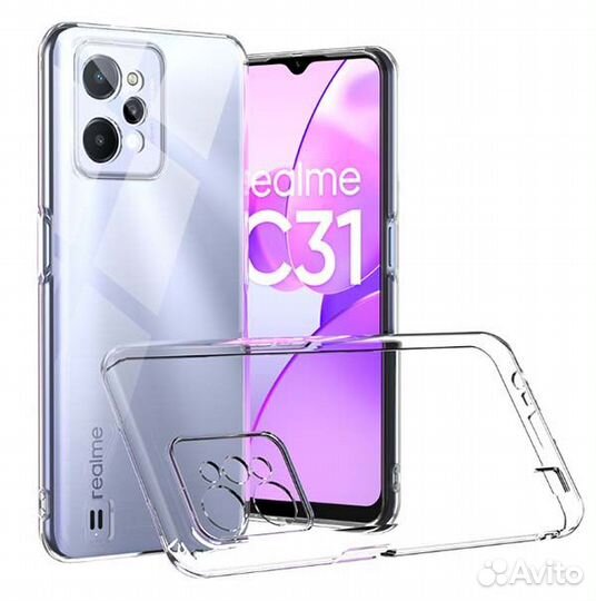 Чехол на Realme C 21Y/25Y/30/31/35 (усиленный)